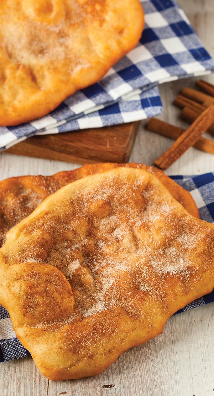 Deep Fried Elephant Ears with Cinnamon and Sugar