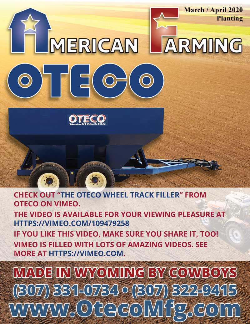 American Farming Publication March April 2020 Cover