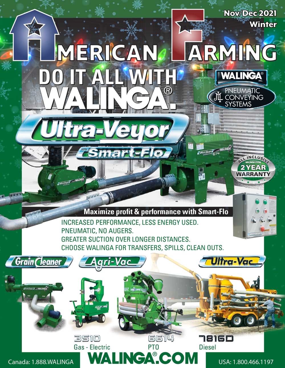 American Farming Publication winter2021 Cover walinga.com