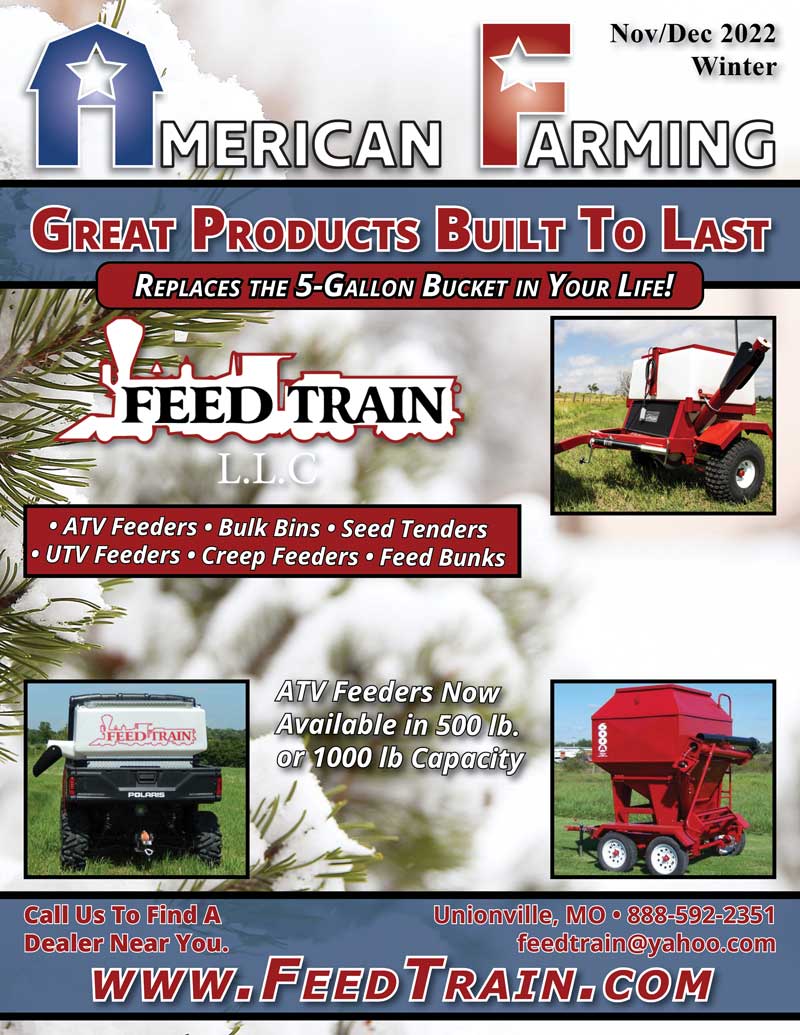 American Farming Publication winter Issue Cover 2022
