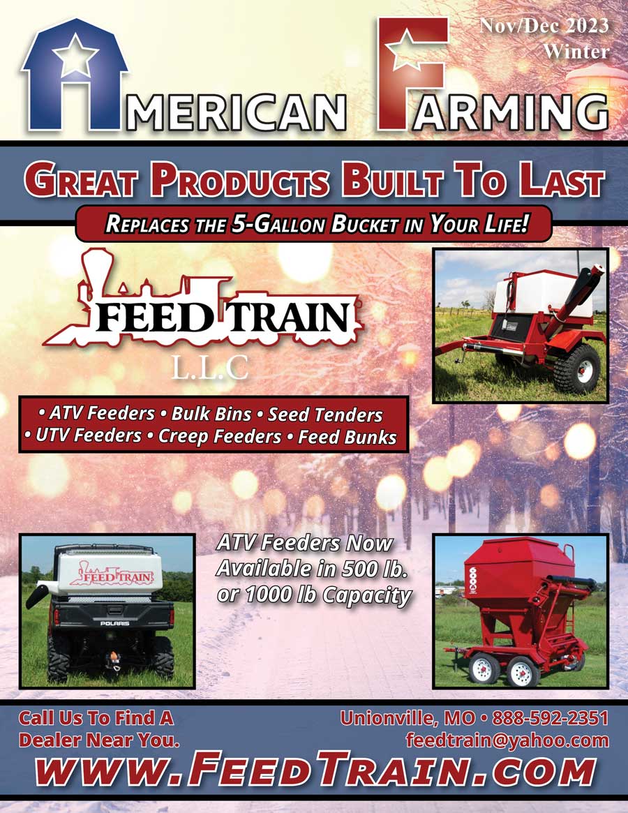 American farming publication feed train